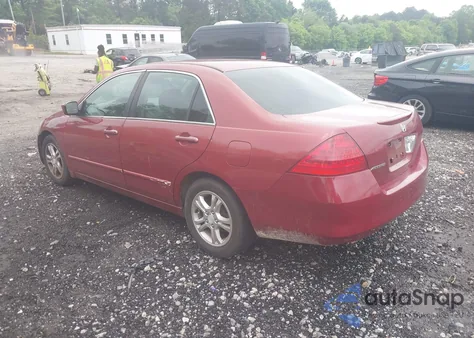 2007 Honda Accord 2.4 Se из США, поврежденный, VIN 1HGCM56327A023432